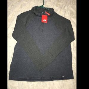 THE NORTH FACE• Gray and Blue Sweatshirt• WOMEN’S